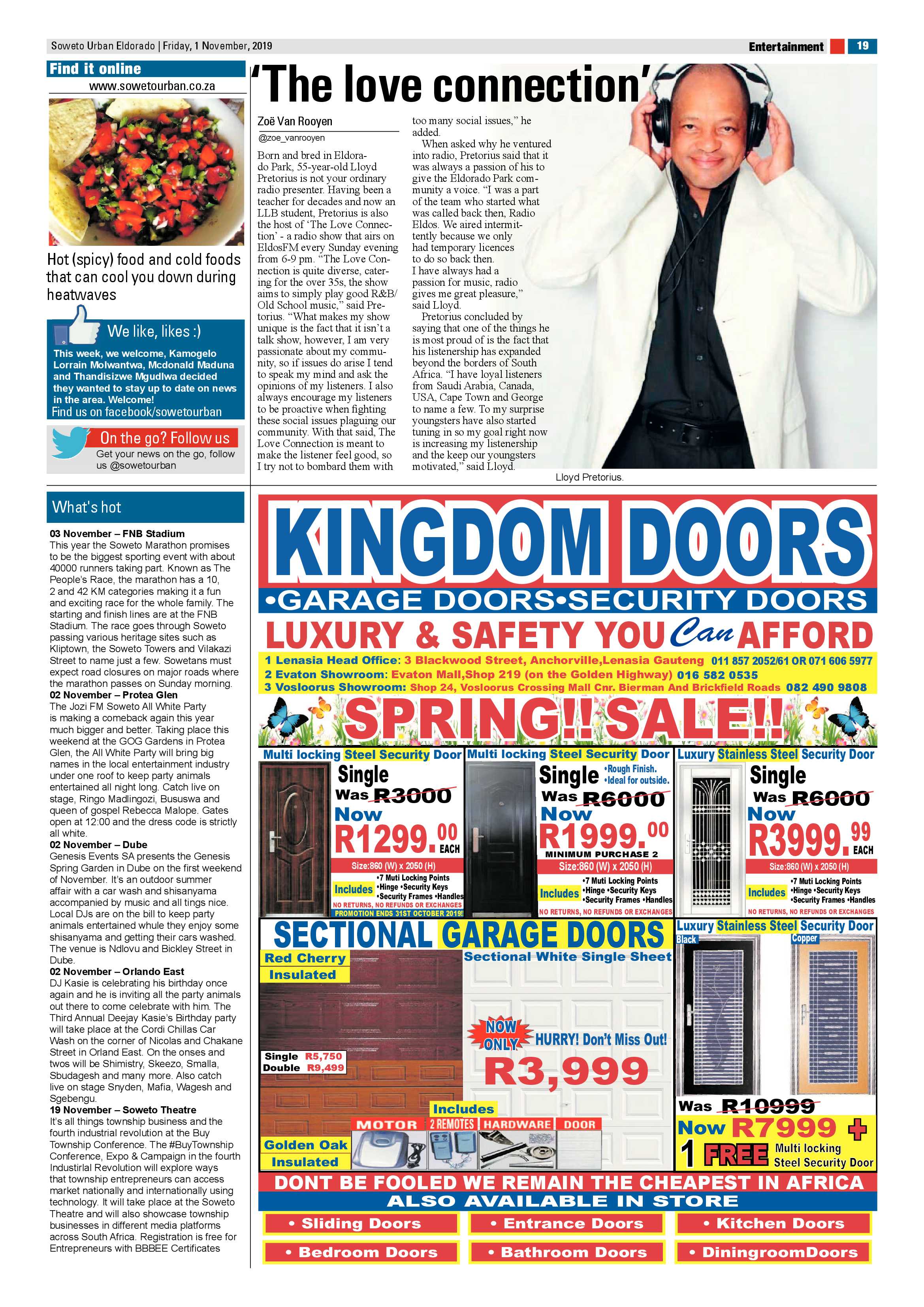 Eldorado News – November 01, 2019 page 19