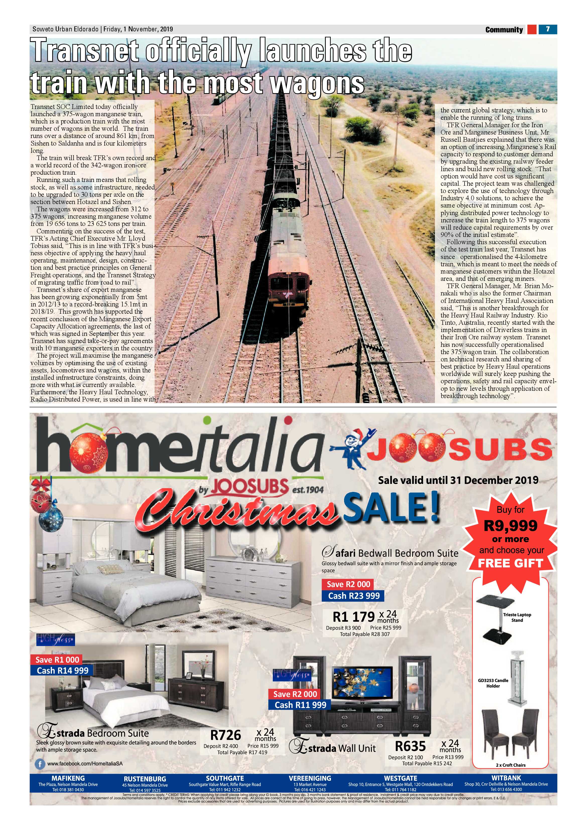 Eldorado News – November 01, 2019 page 7