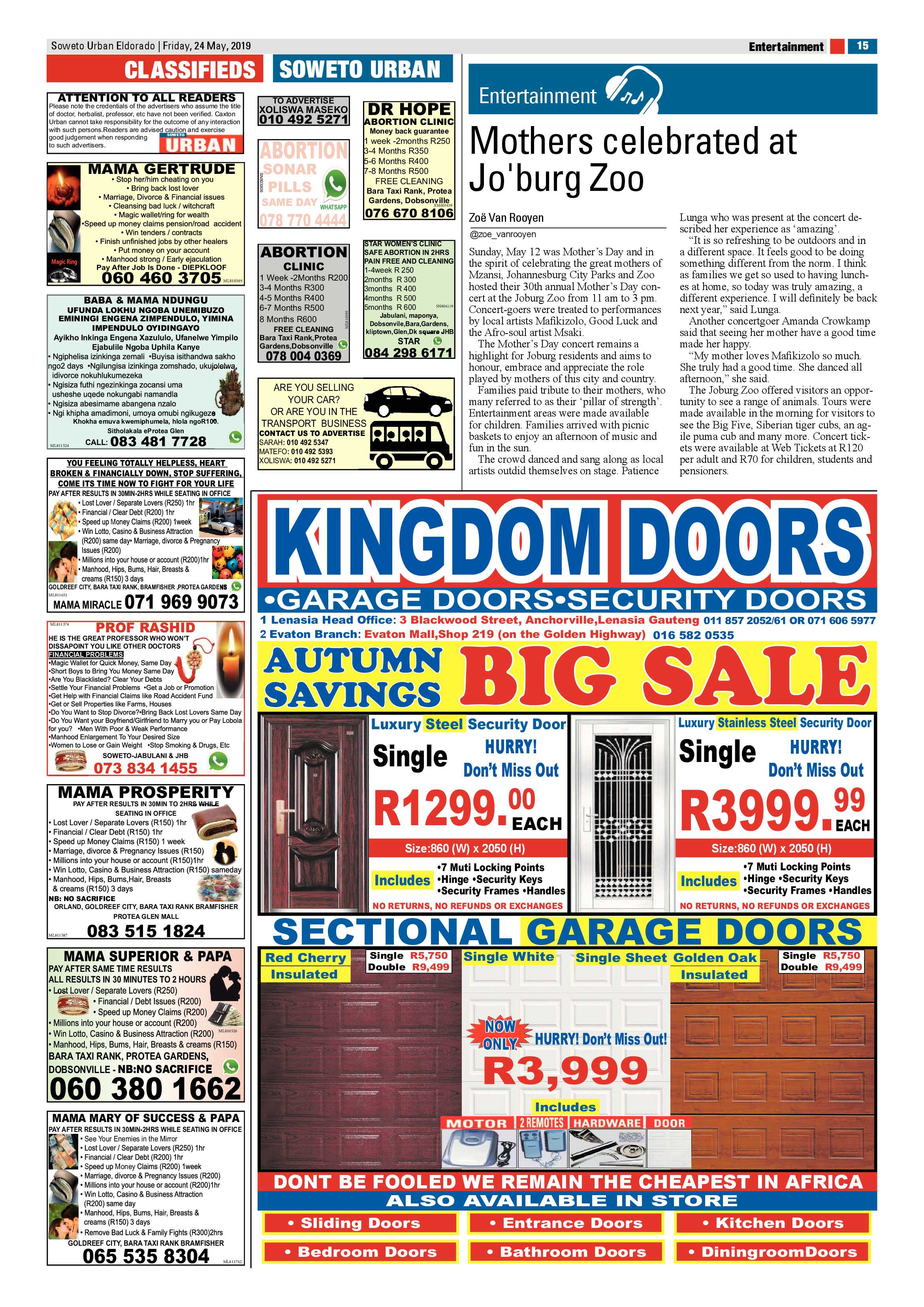 Eldorado News – May 25, 2019 page 15