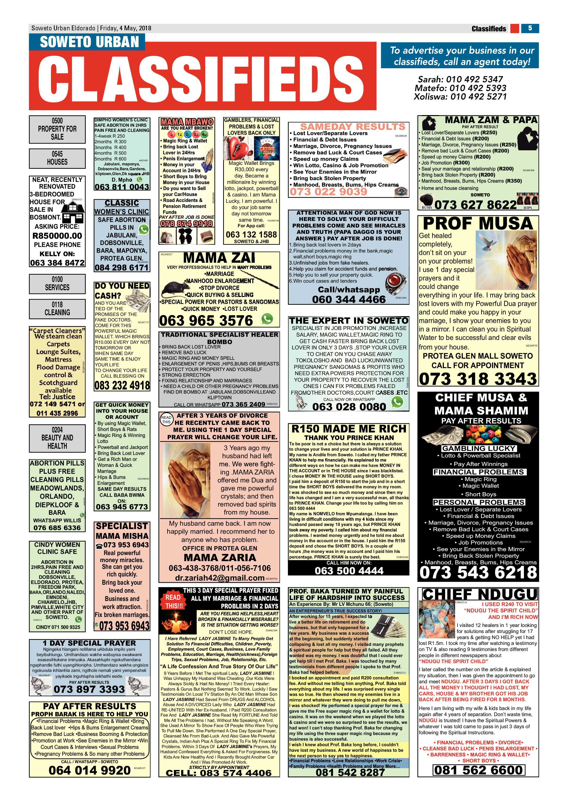 Eldorado Park – May 4, 2018 issue page 5