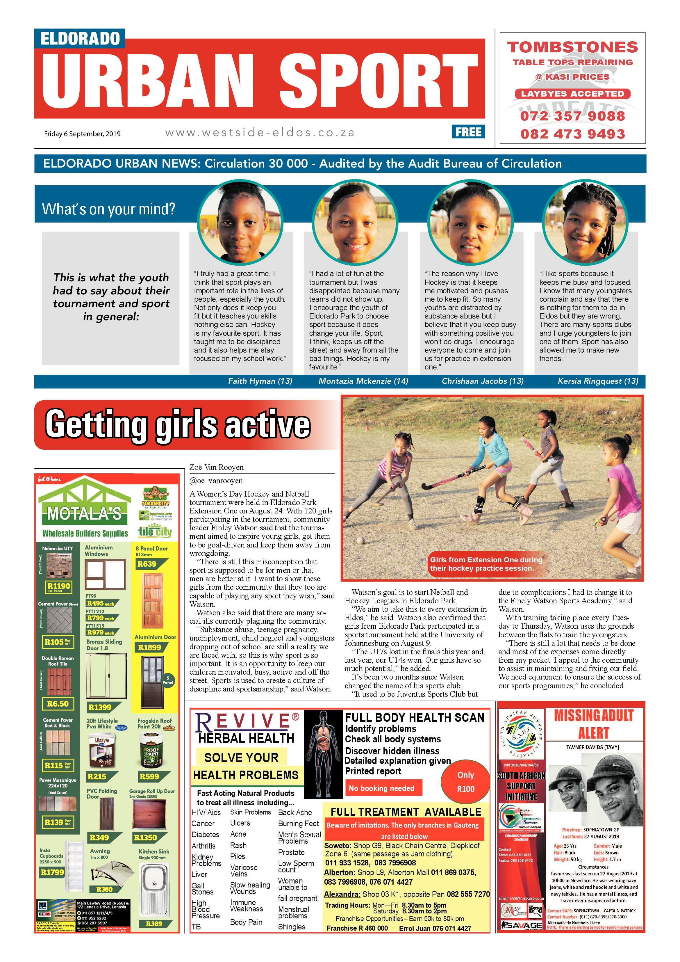 Eldorado News – September 06, 2019 page 8