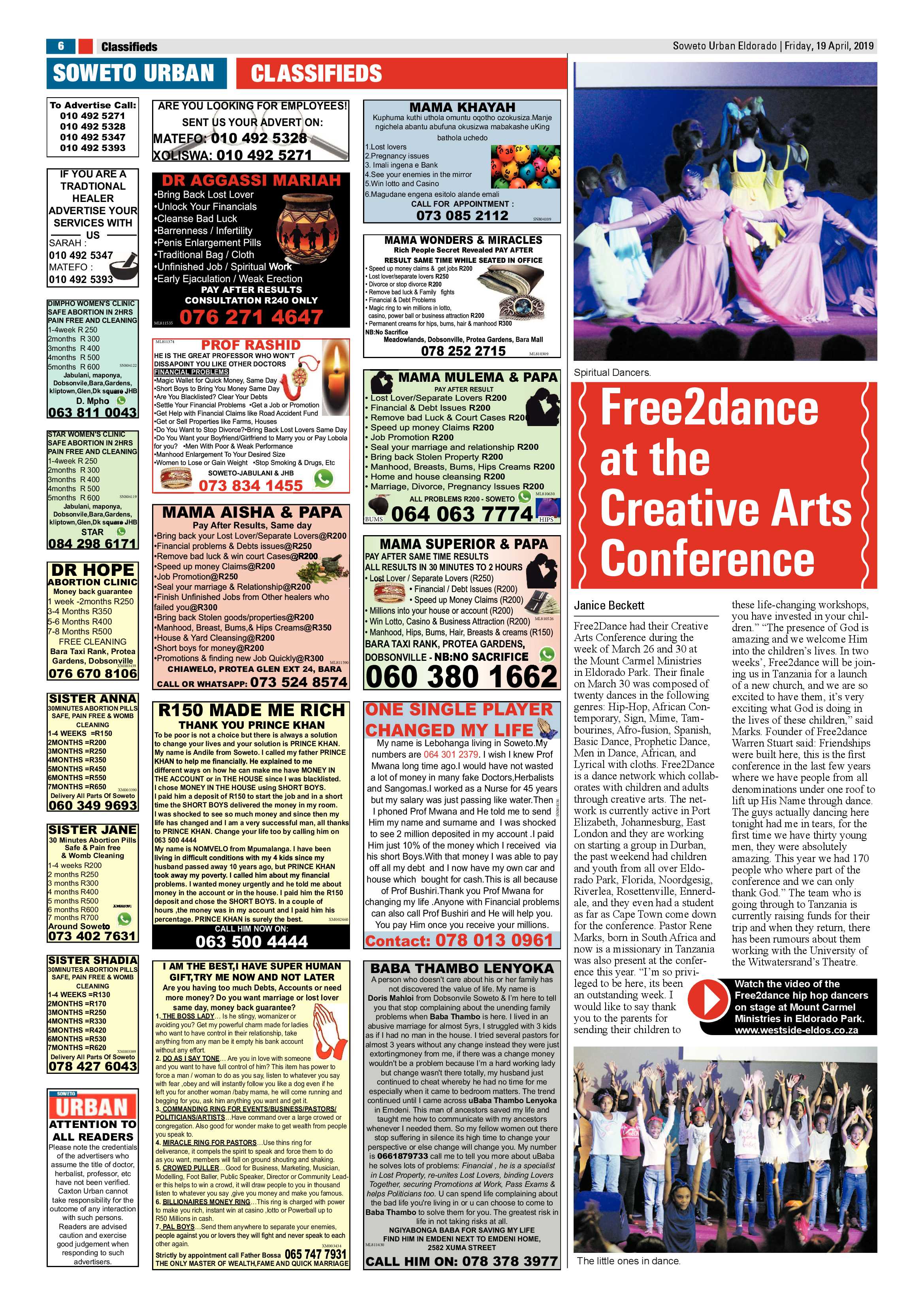 Eldorado News – April 19 , 2019 page 6