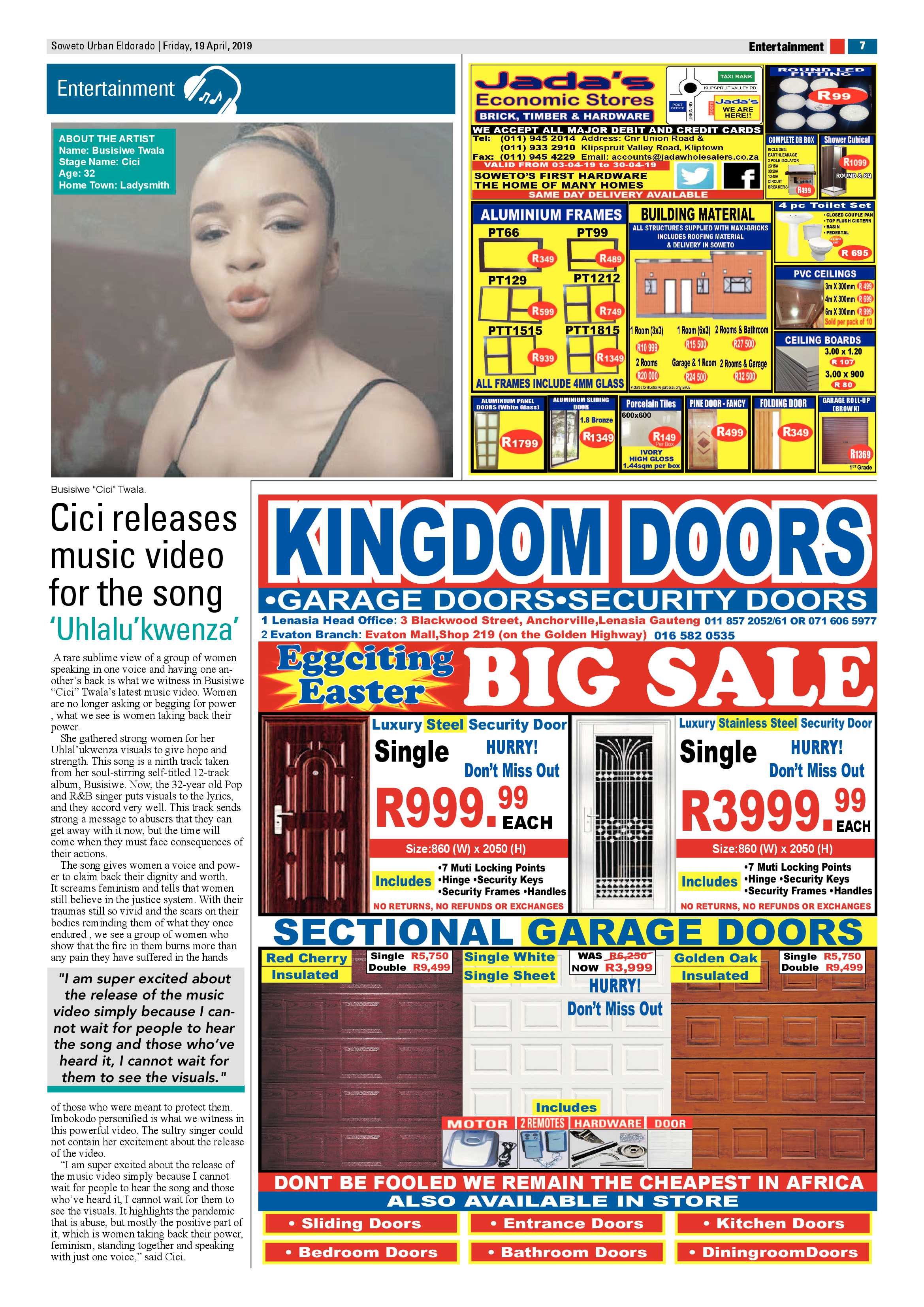 Eldorado News – April 19 , 2019 page 7