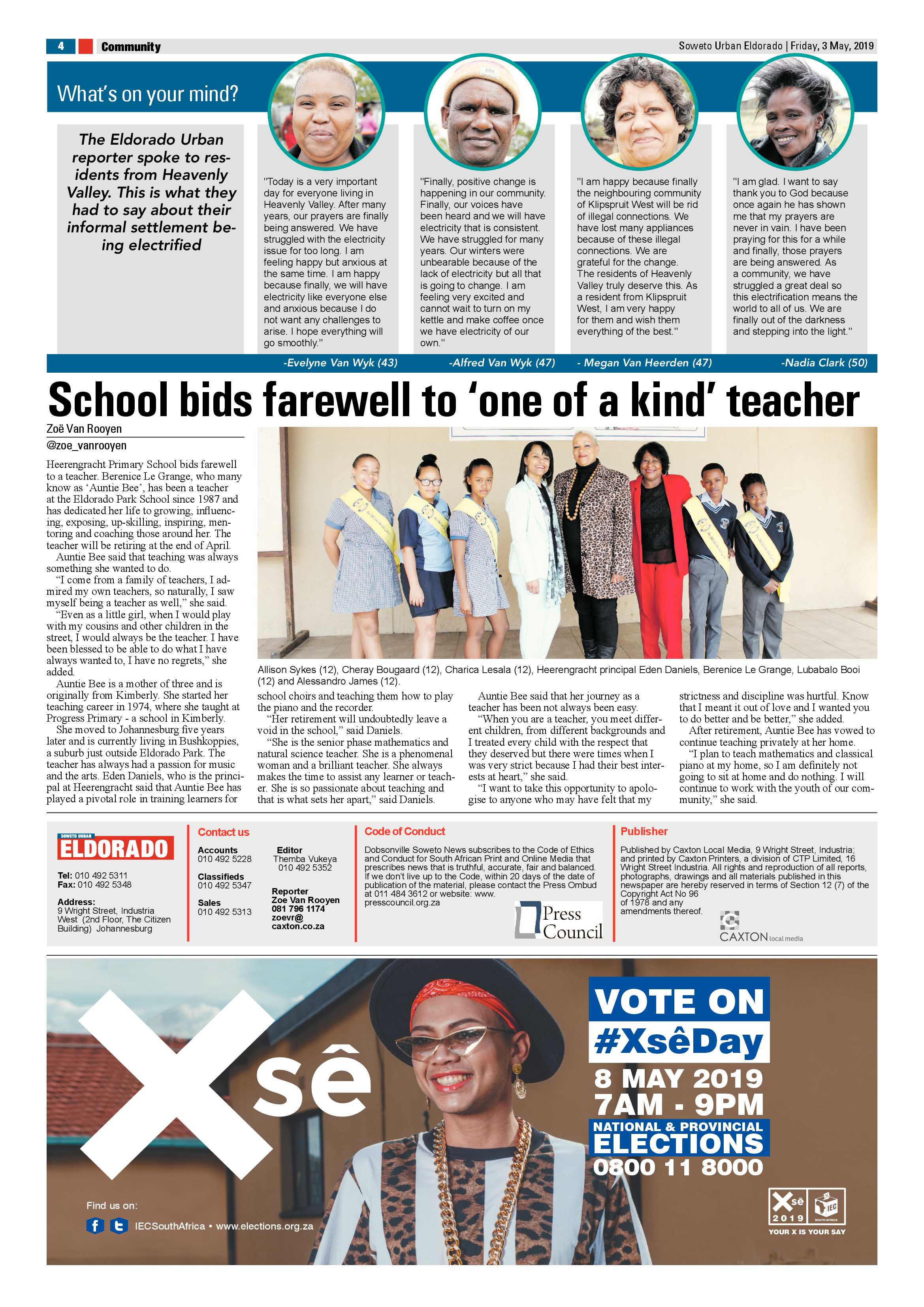 Eldorado News – May 03, 2019 page 4