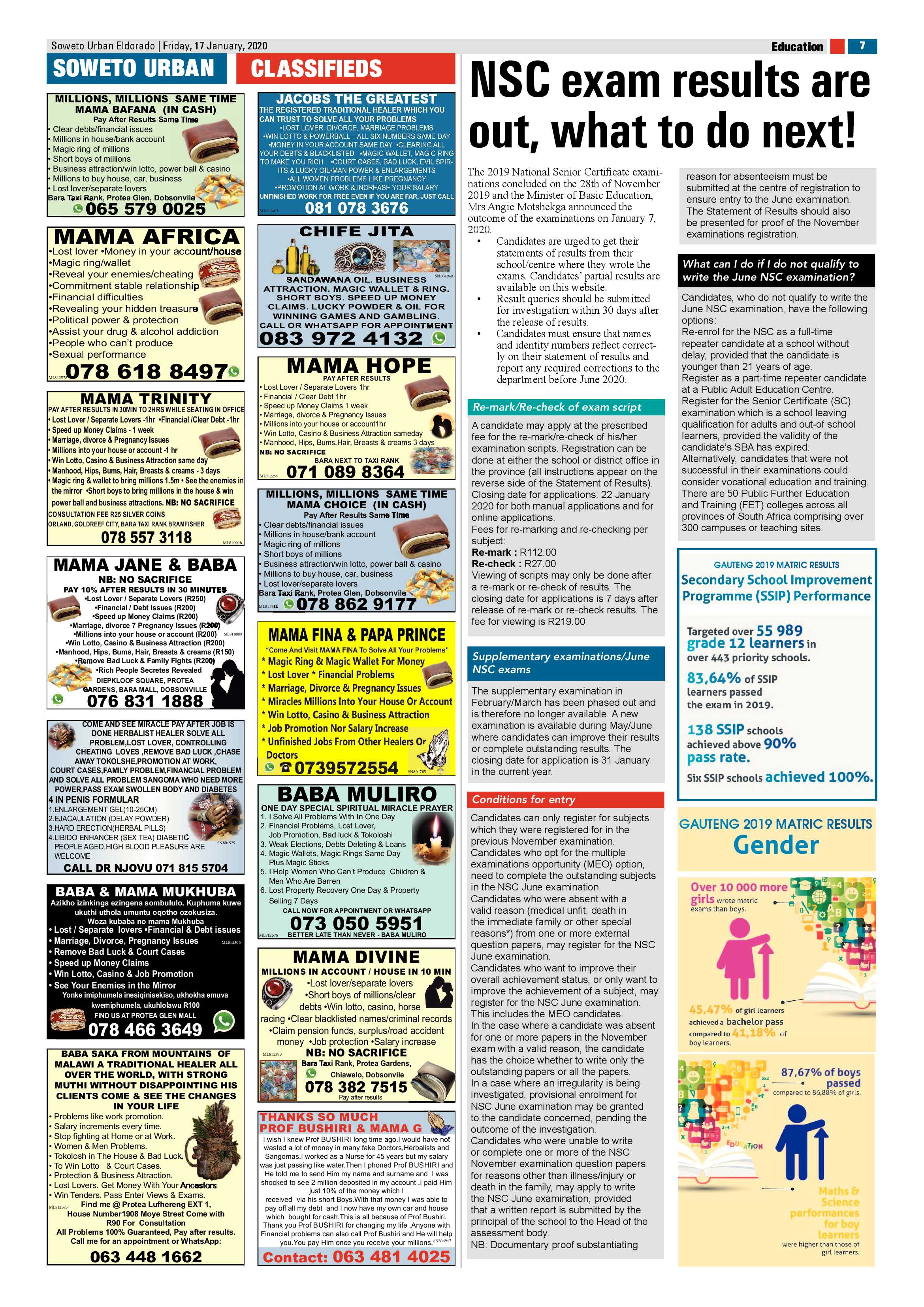 Eldos News – January 17, 2020 page 7