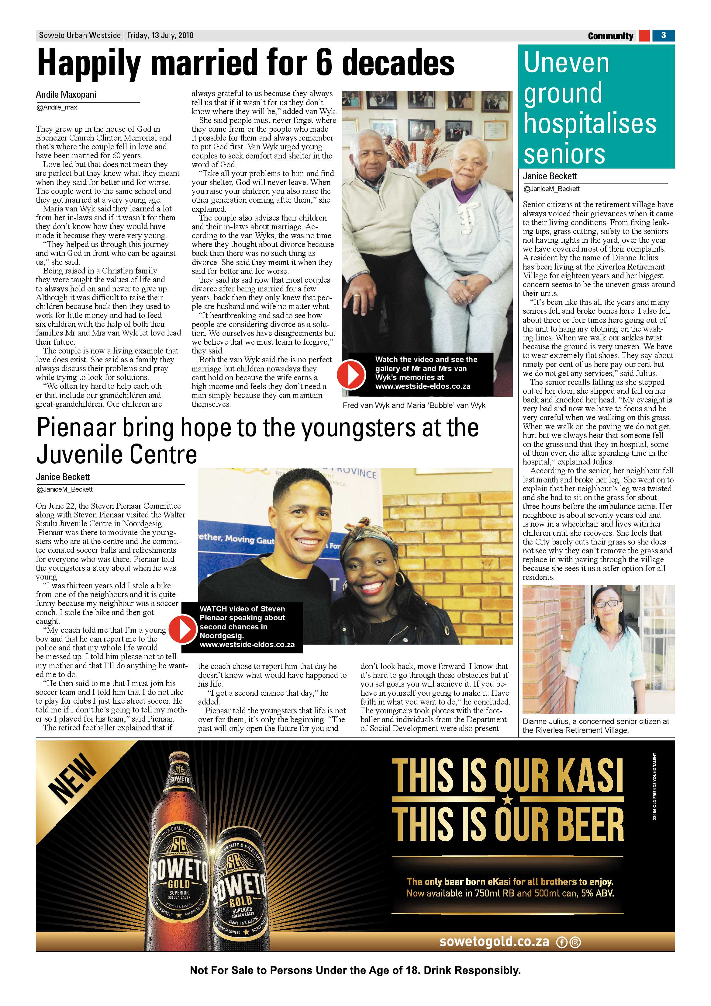 Westside – July 13, 2018 issue page 3