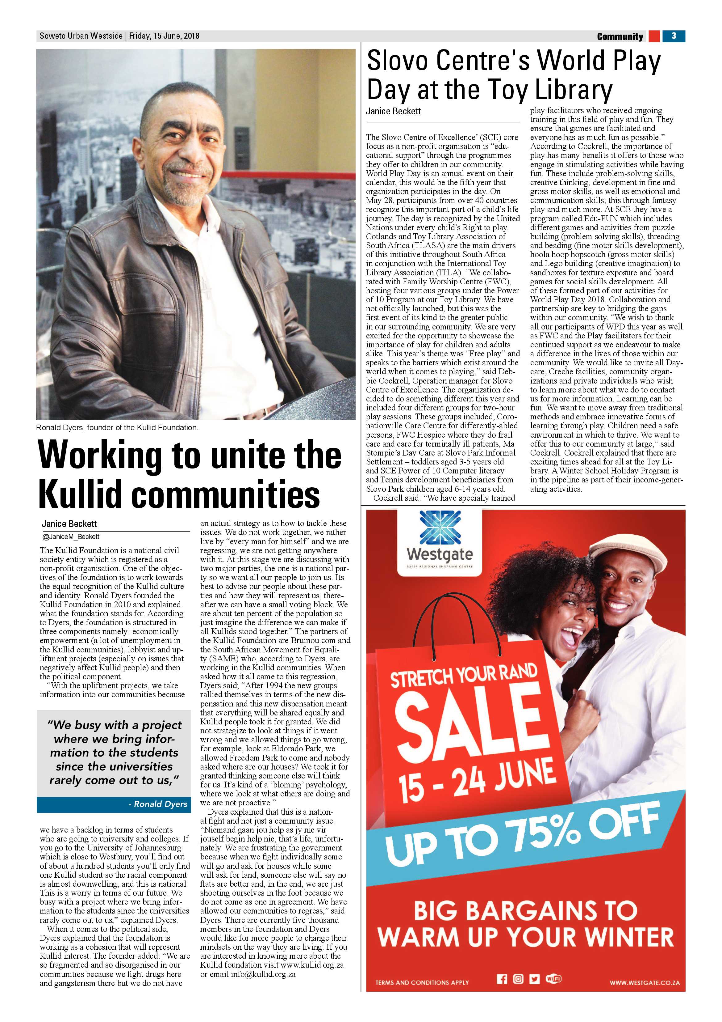 Westside – June 15, 2018 page 3