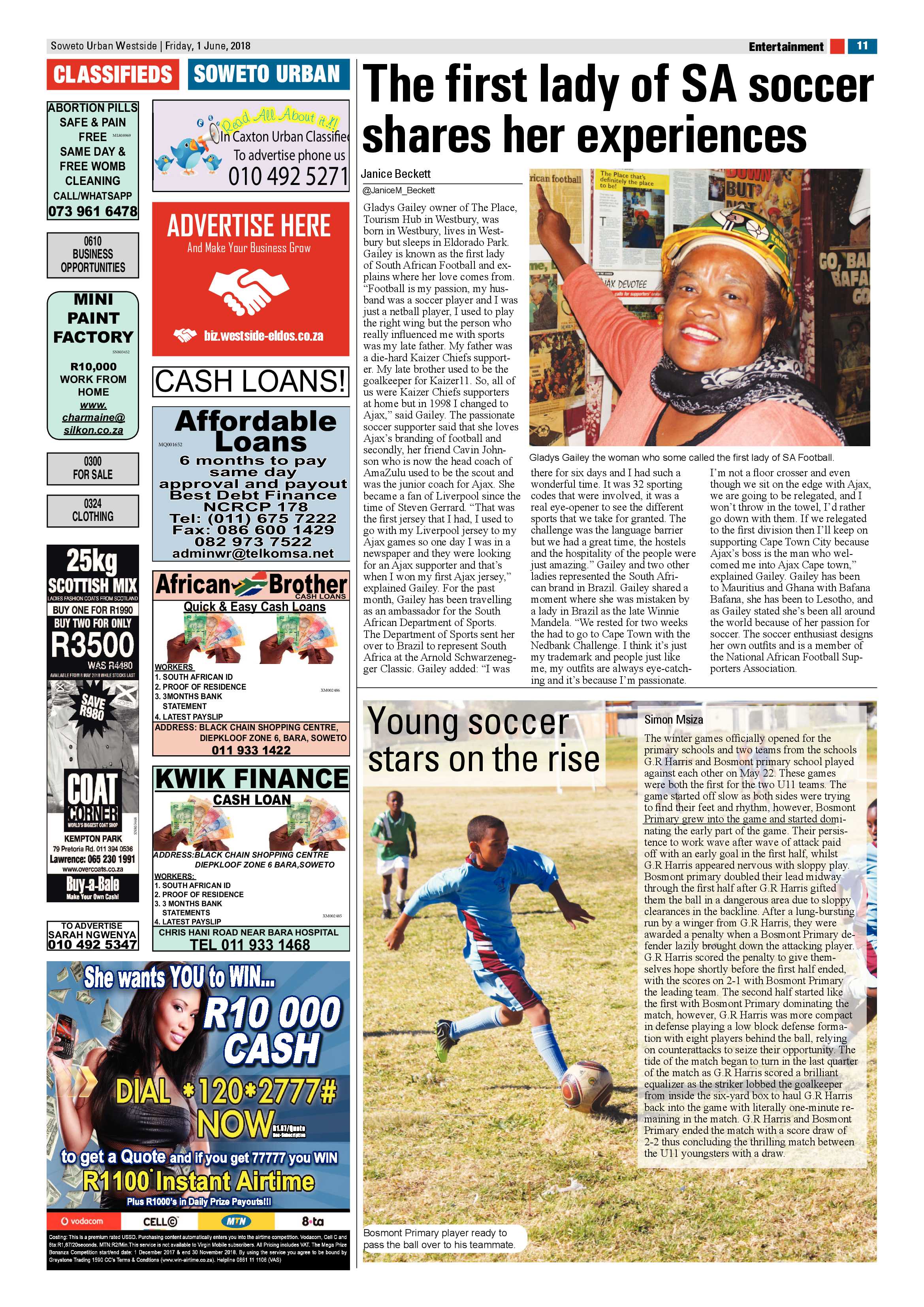 Westside – June 1, 2018 issue page 11