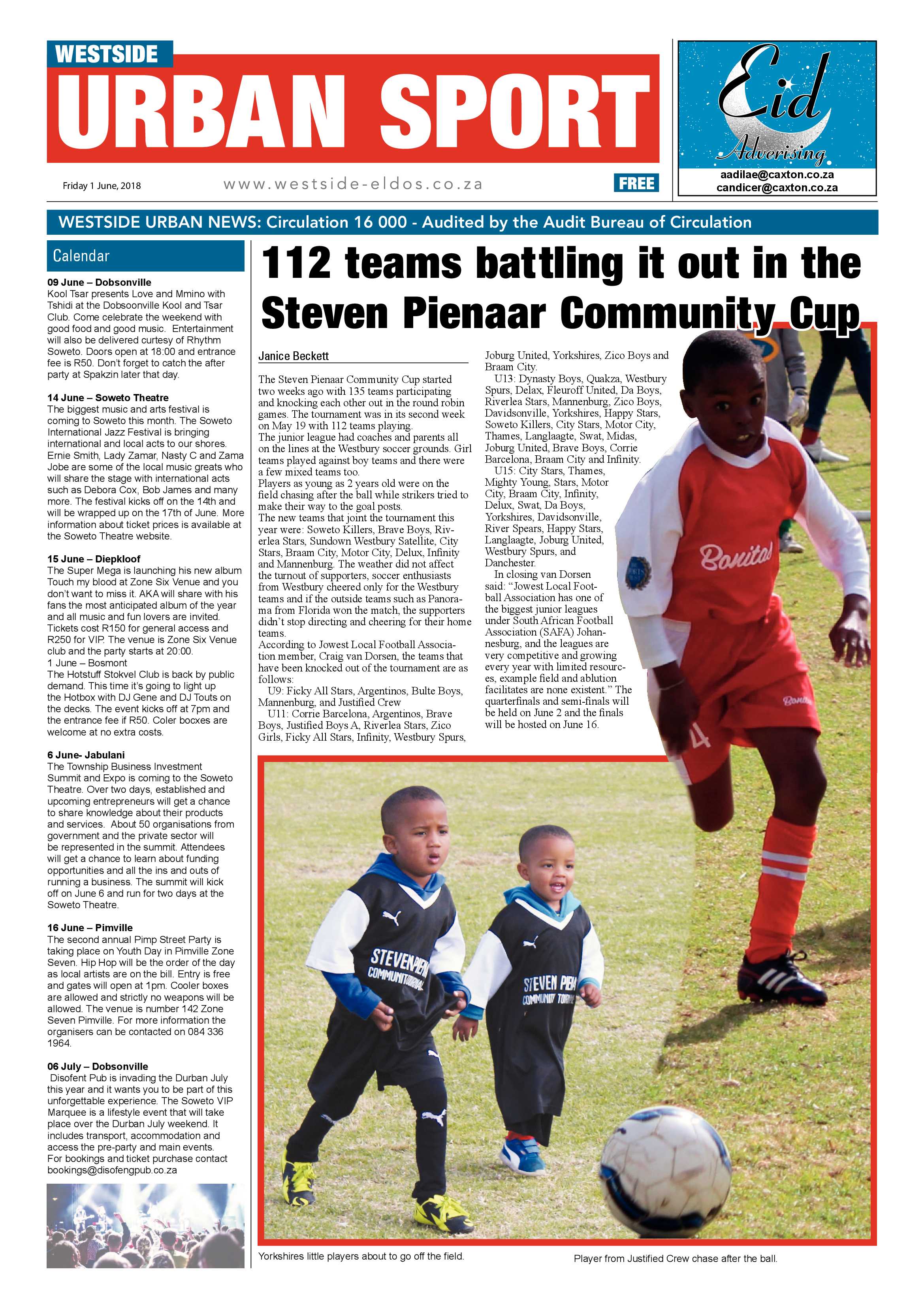 Westside – June 1, 2018 issue page 12