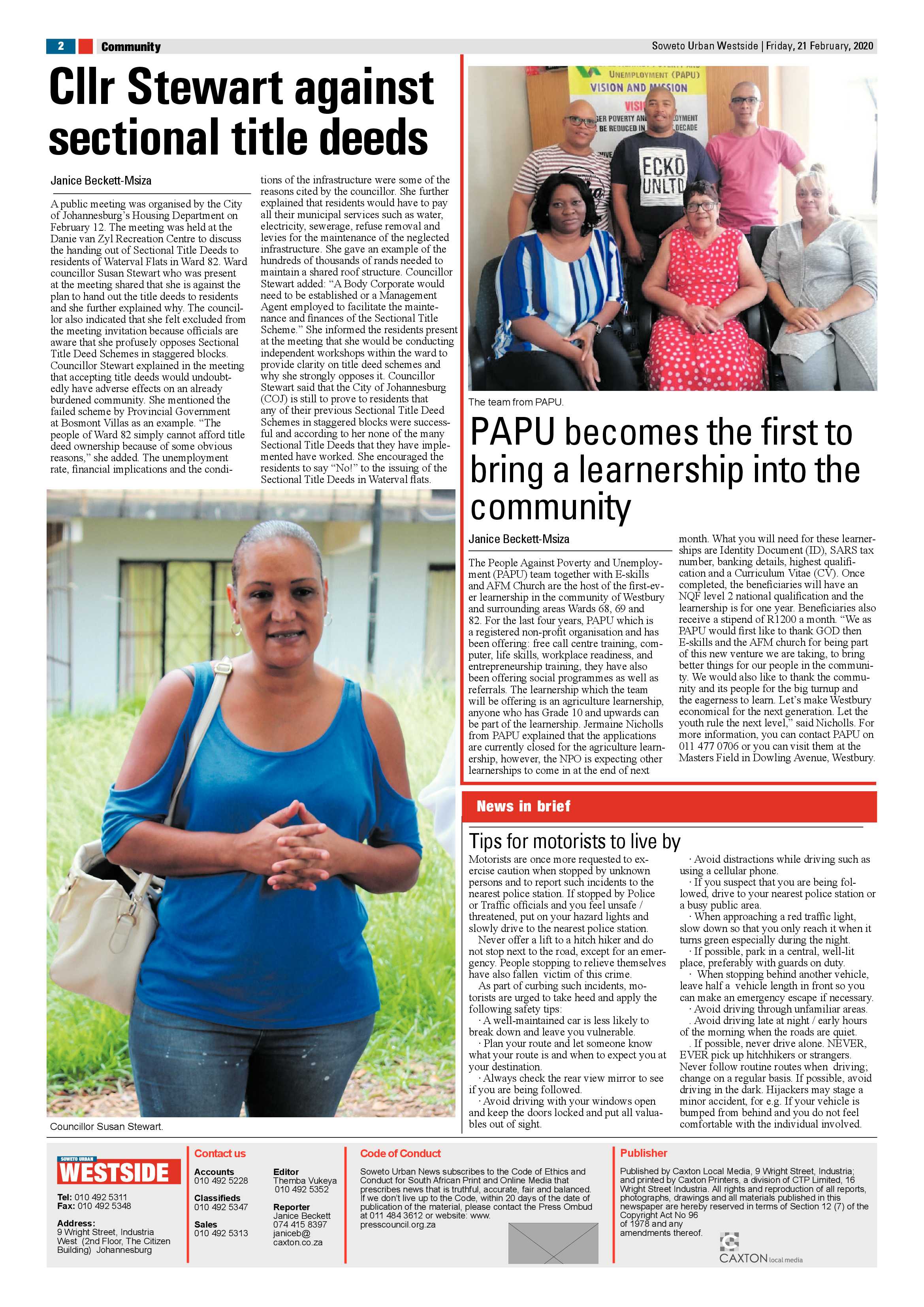 Westside Feb 21, 2020 page 2
