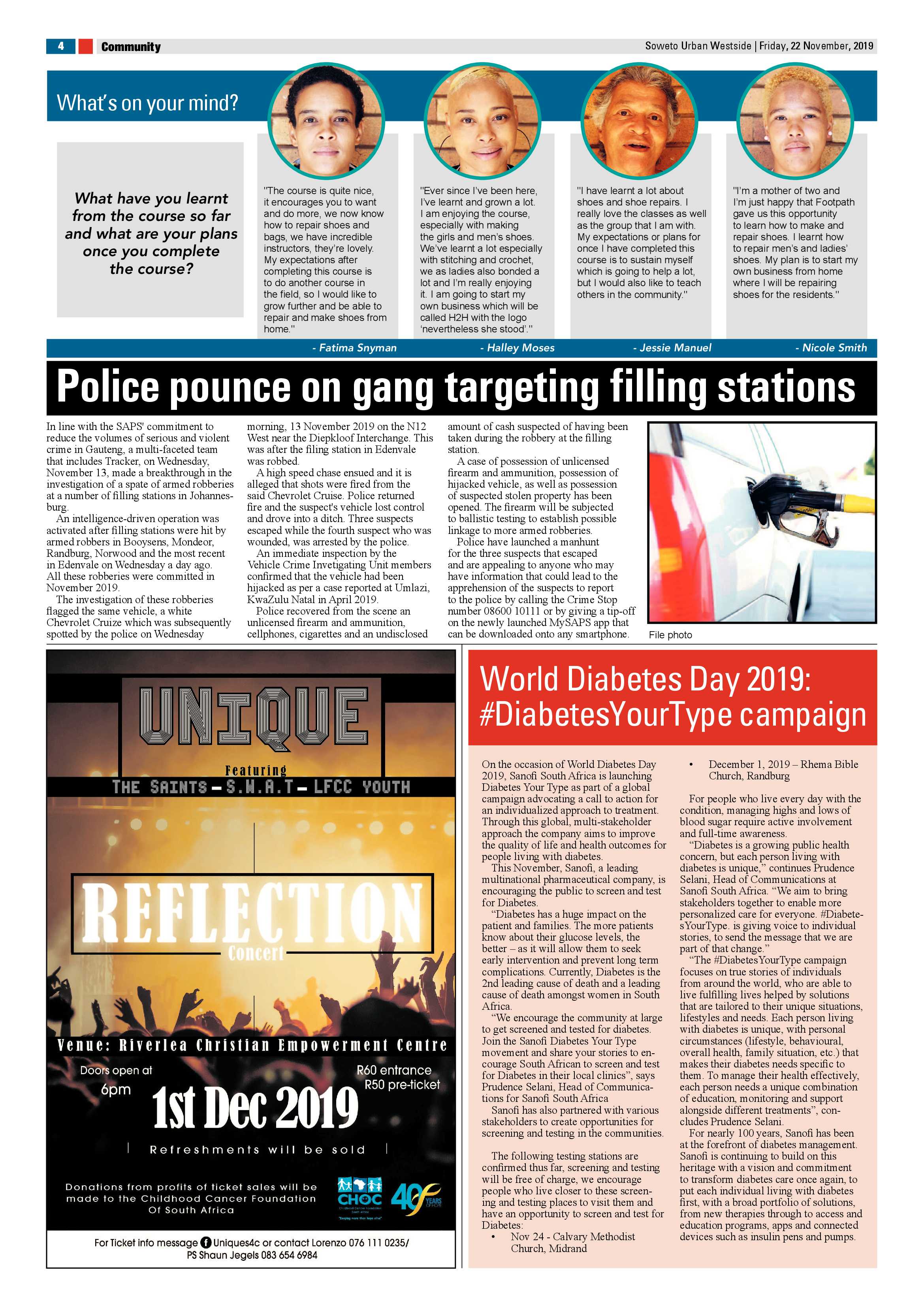 Westside News – November 22, 2019 page 4