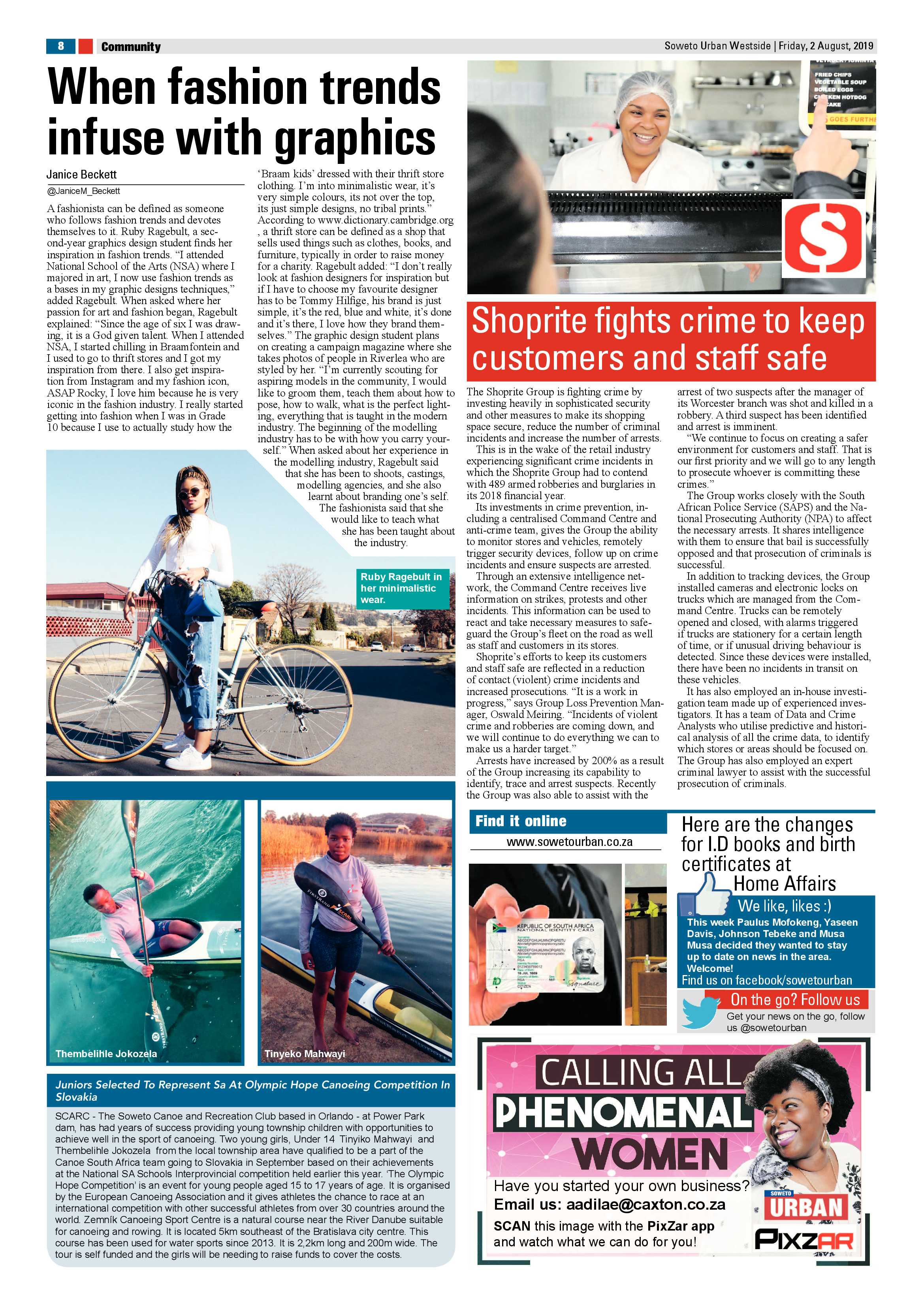 Westside News – August 2, 2019 page 8