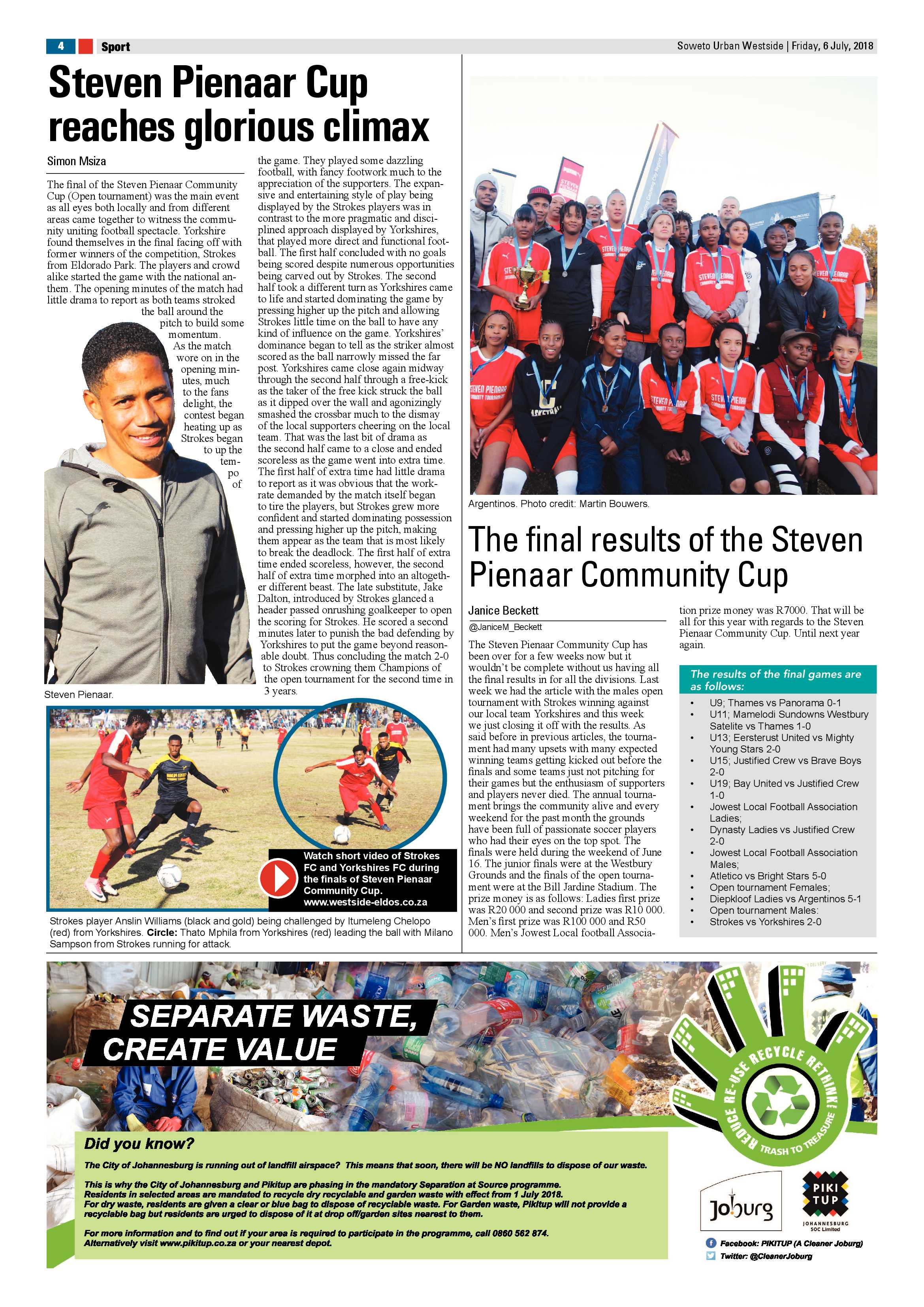 Westside – July 6, 2018 issue page 4