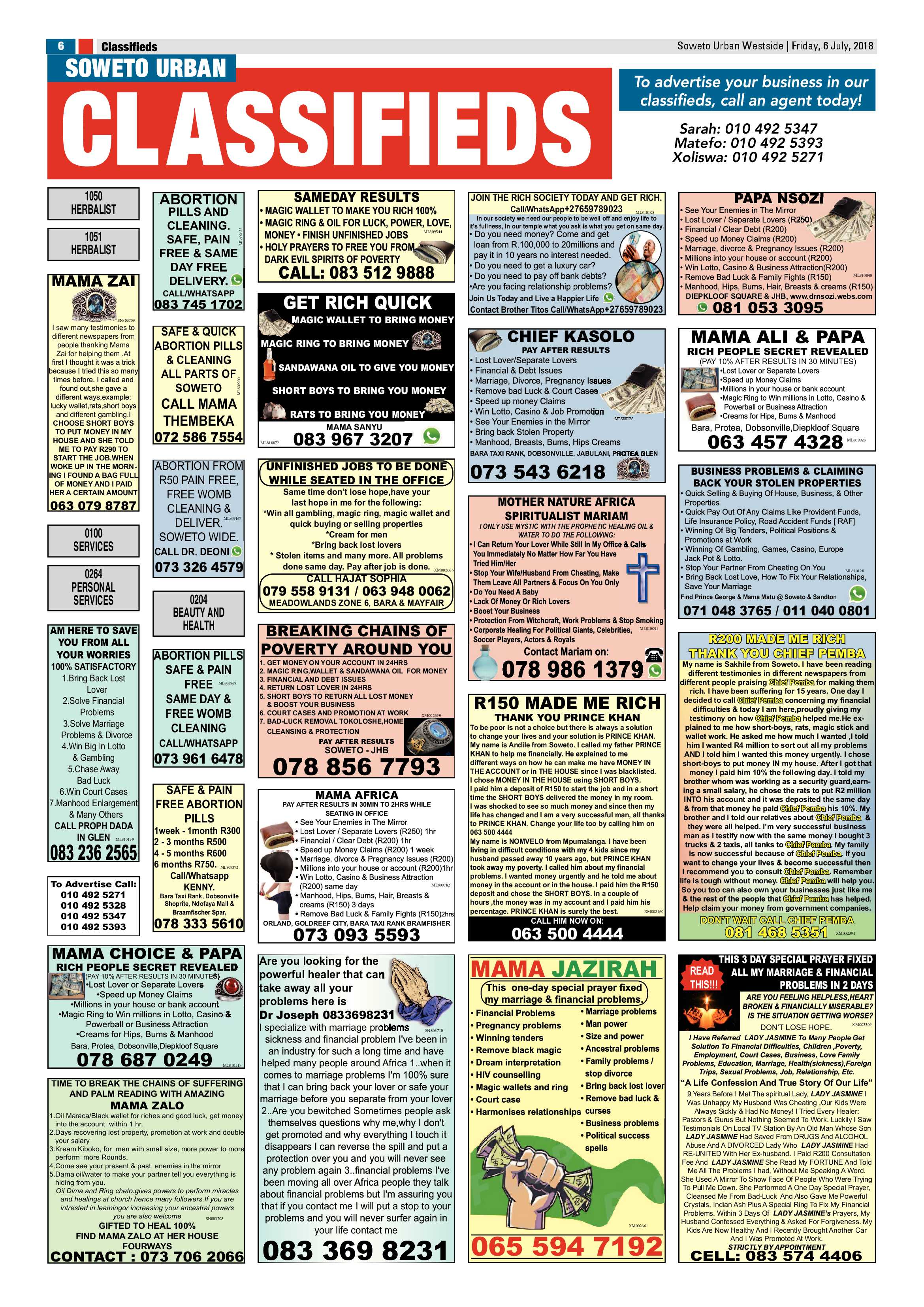 Westside – July 6, 2018 issue page 6