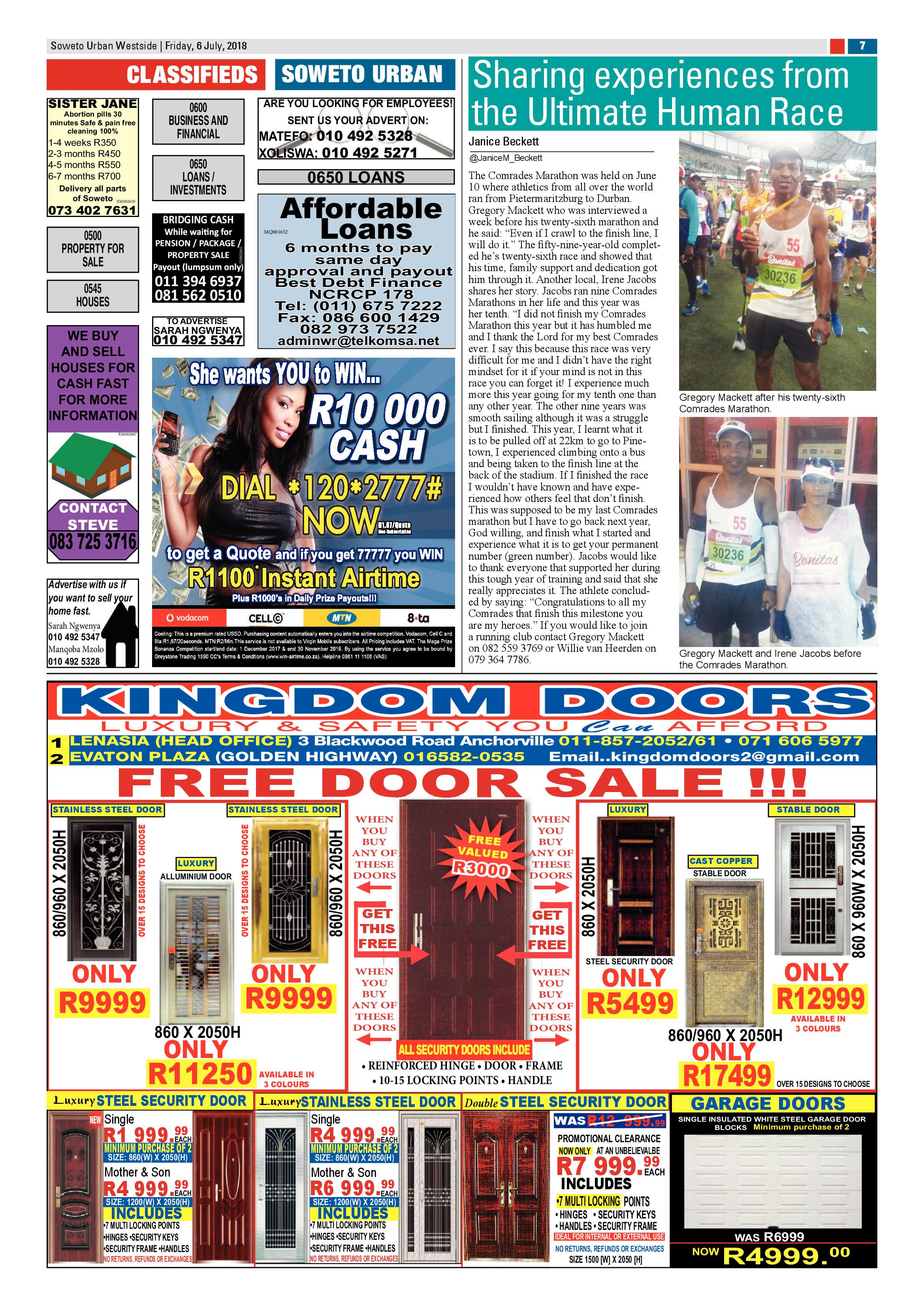 Westside – July 6, 2018 issue page 7