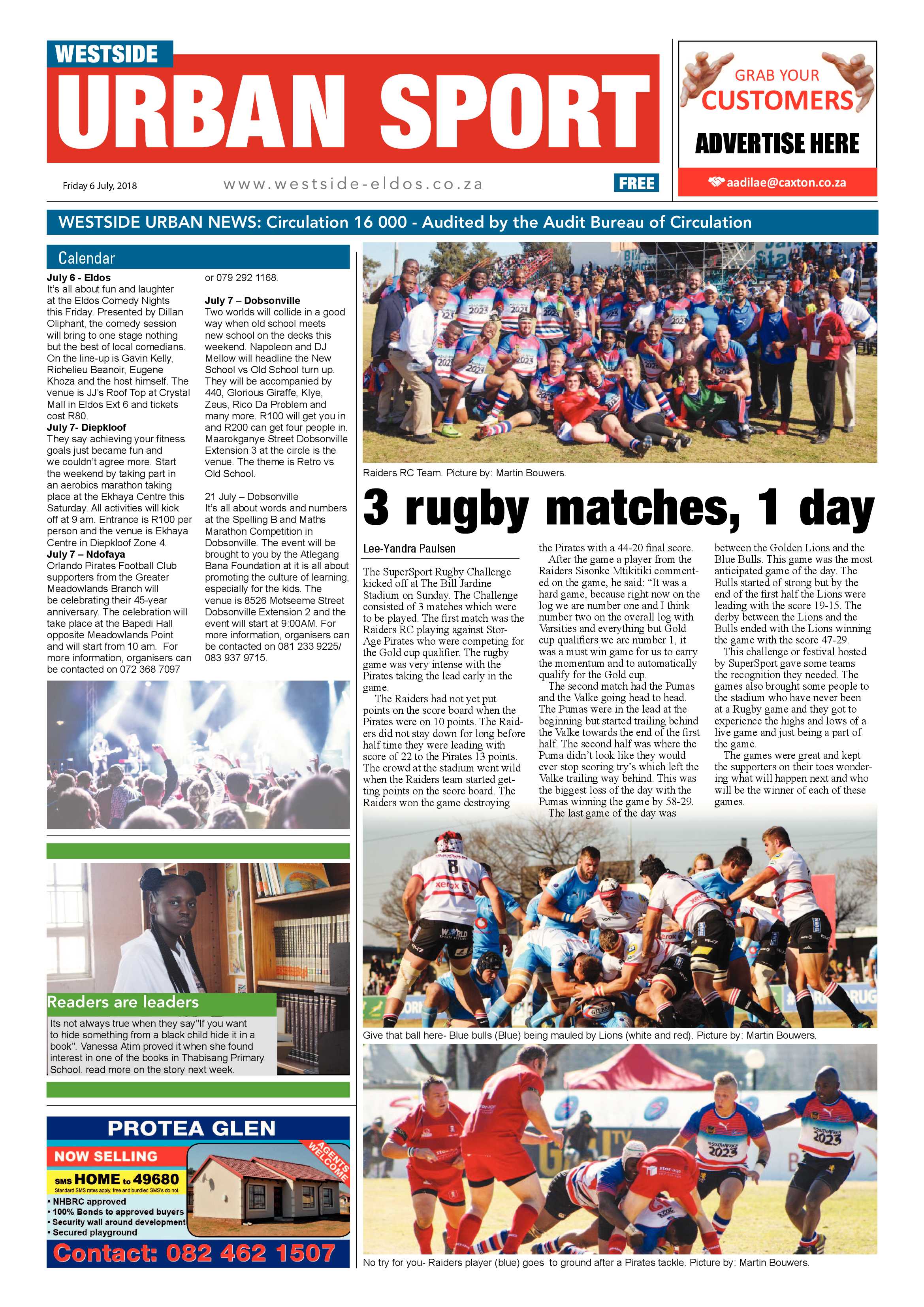 Westside – July 6, 2018 issue page 8