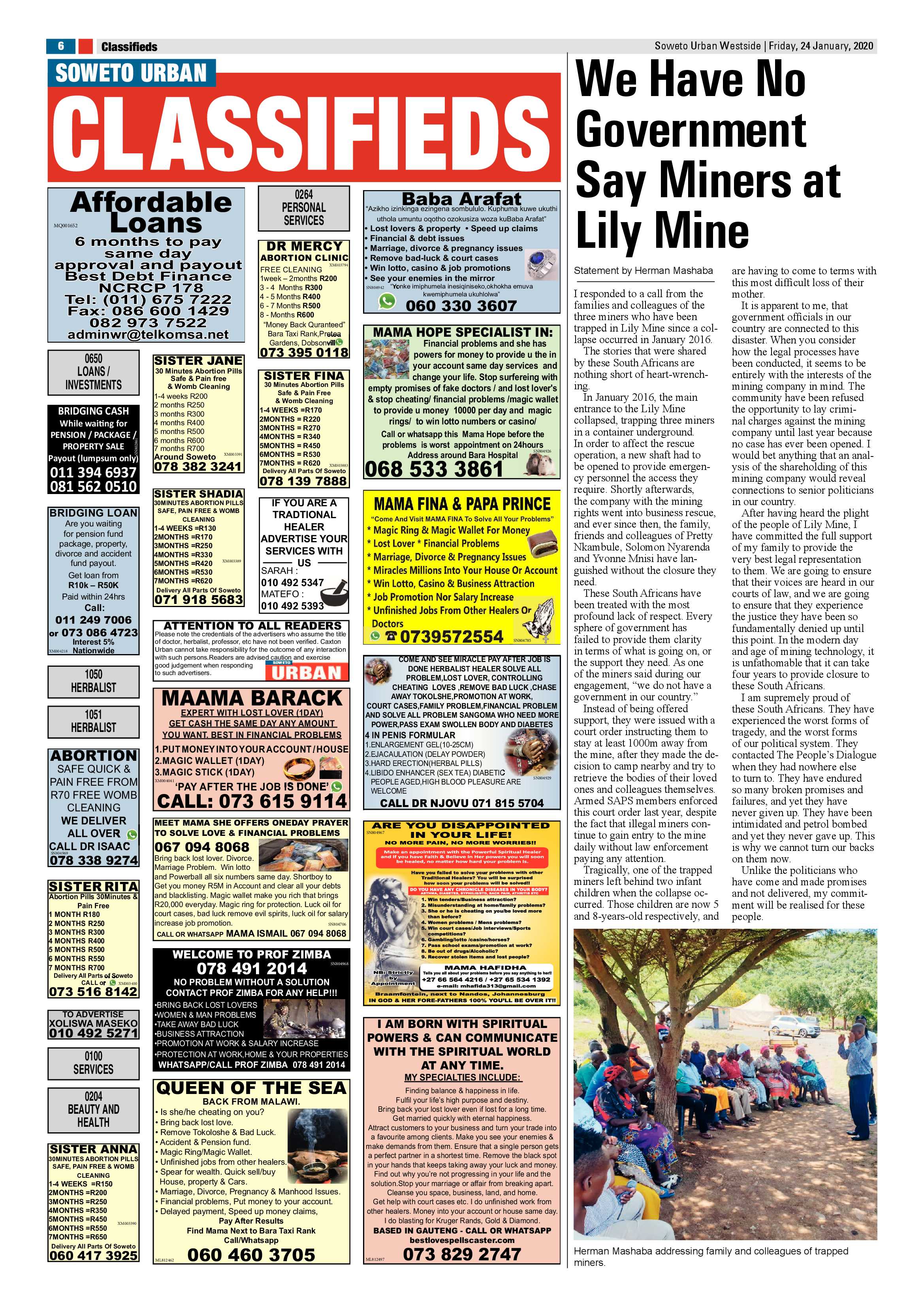 Westside News – January 24, 2020 page 6